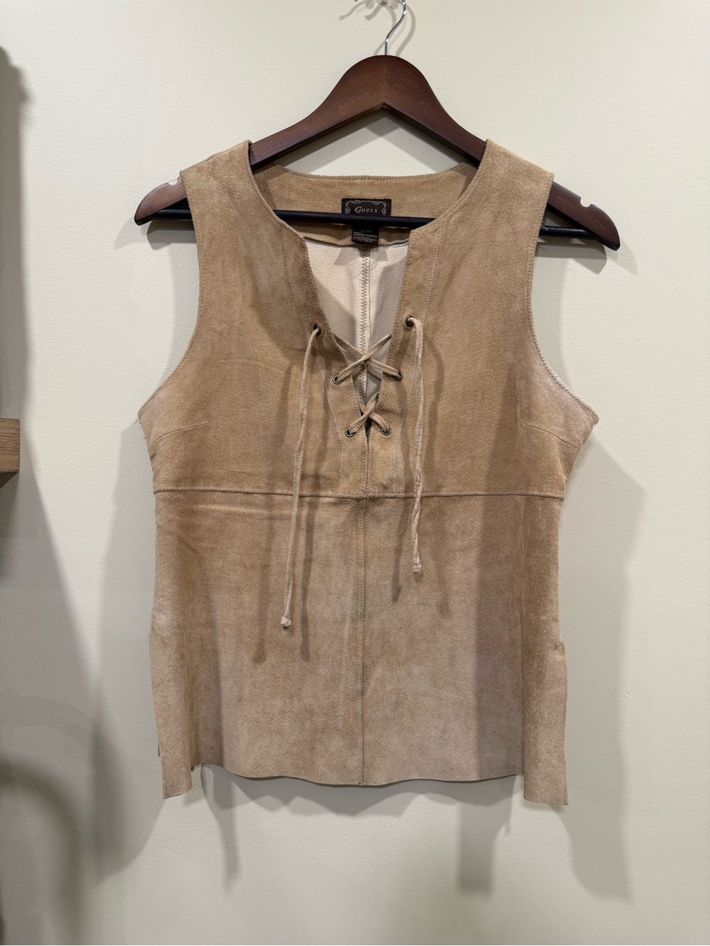 Genuine Suede Top